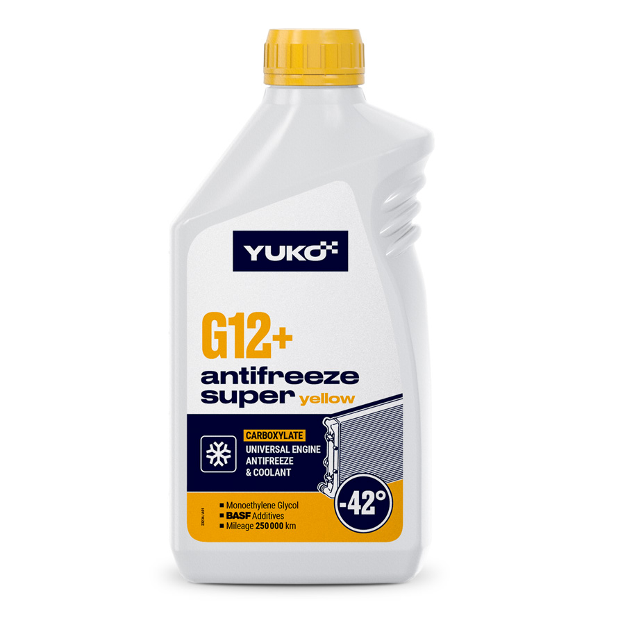 Antifreeze -40 (Super G12+ жовтий)